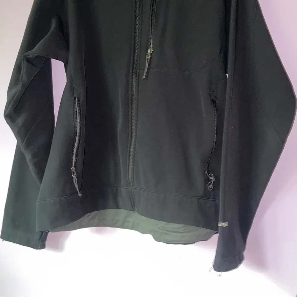 The North Face Size XL Apex Bionic Black Soft Shell Jacket Outdoor Hiking